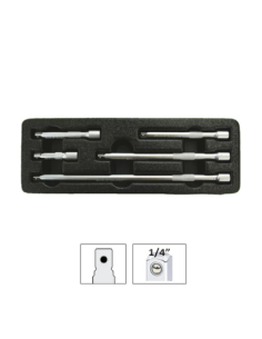 1/4` Extension Socket Set with Normal Head