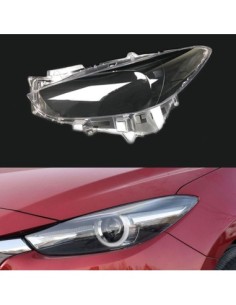 Left headlight glass for Mazda 3 Generation 3 with... 2
