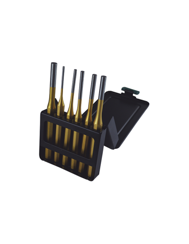 Set of 6 Cylindrical Pins