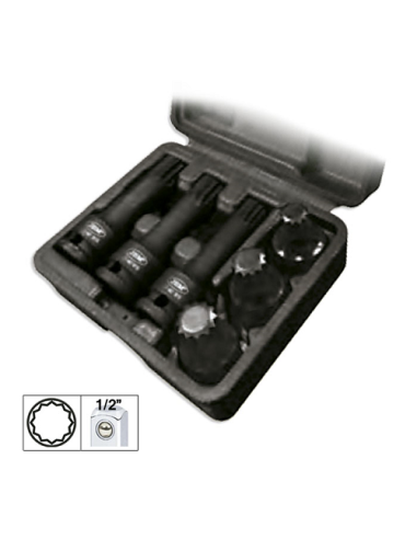 Set De 6 Tubulare XZN De 1/2` De Impact