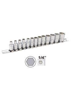 1/4` Hexagonal Socket Set
