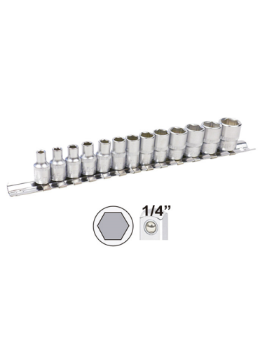 1/4` Hexagonal Socket Set