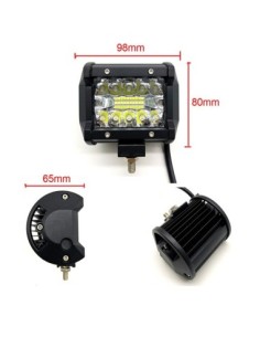 LED Offroad Проектор 60W / 12V-24V, 2530 Лумена, 4"/10... 2