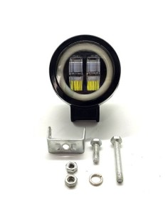 LED προβολέας με angel eyes για offroad αυτοκίνητα,... 2