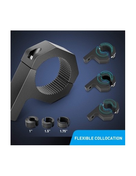 Universal Mounting Bracket Set for Projectors on Handlebars
