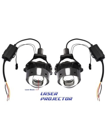 Λάμπες Bi Led LASER Auto 3" ισχύς 60W...