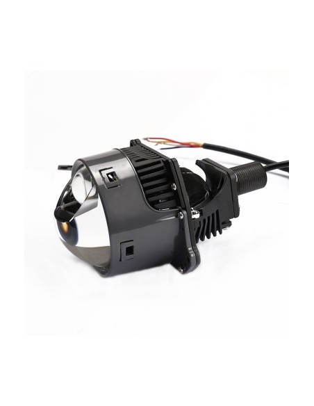 Bi Led LASER Auto 3" Magnifying Glass power 60W brightness 10,000 Lumens 5500k 12V P1-Pro