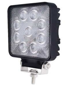 Φωτιστικό LED Αυτοκινήτου Offroad 27W/12V-24V, Τετράγωνο,...