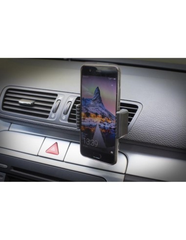 Phone holder for grille