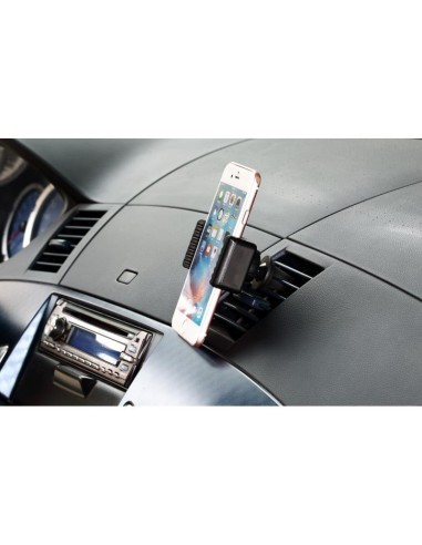 Phone holder for grille