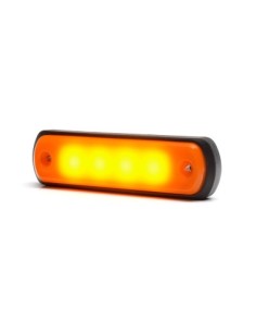 LED Marker Light 1341 W189N 12V-24V Orange Position Was