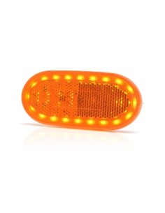 LED Marker Light 1386 W197 12V-24V Orange Position Was