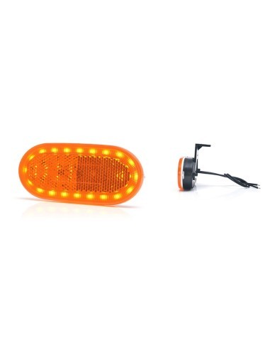 LED Marker Light 1386 W197 12V-24V Orange...