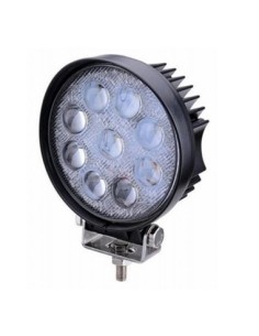 LED Offroad Projector 27W/12V-24V, Round, Flood Beam 60...