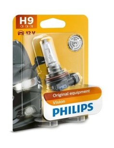 Λάμπα αυτοκινήτου PHILIPS H9 Vision 12V 65W