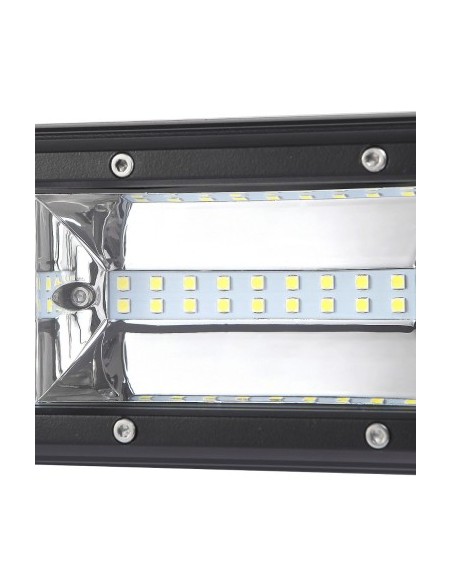 LED Auto Bar 162W, 3-Row LEDs, 12V-24V, 11340 Lumens, 12"/30.5 cm, Combo Beam 12/60 Degree