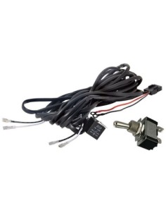 Wiring with “ROCKET” button and relay for 1 LED...