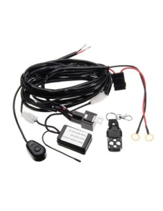 Wireless wiring with remote control for 1 LED...
