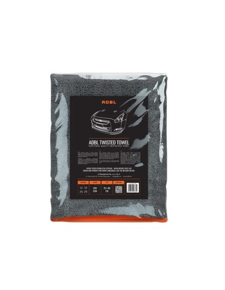Хавлия за сушене на автомобил от микрофибър Adbl Twisted Towel, 620gsm 70x90 CM