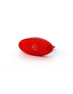 LED Position Lamp 307P W64 12V-24V Red Was