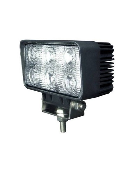 LED Offroad Car Projector 18W/12V-24V, 1320 Lumens, Rectangular, Spot Beam 30 Degrees