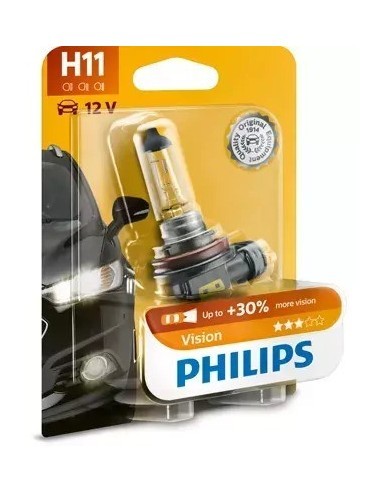 Λάμπα αυτοκινήτου Philips H11 Vision +30% 12V ,...
