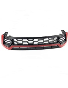 Front grille with DRL lights black with red TRD for...