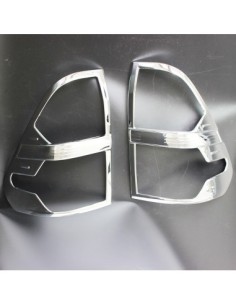 Chrome Rear Light Trims for Toyota Hilux Revo 2015, 2016,...