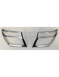 Chrome Headlight Trims for Nissan Navara D40 2010-2015...