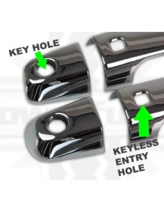 Σετ χρωμιωμένων λαβών για Mitsubishi L200 Triton KEYLESS... 2