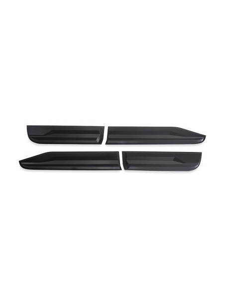 Set Ornamente laterale portiere negru mat Ford Ranger T9 2022+