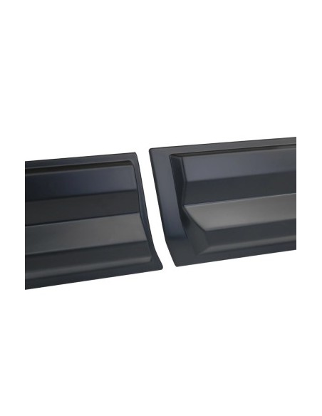 Set Ornamente laterale portiere negru mat Ford Ranger T9 2022+