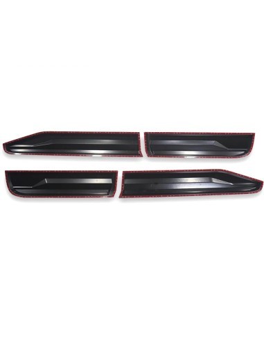 Set Ornamente laterale portiere negru mat Ford...