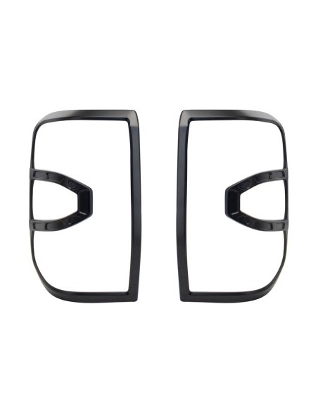 Μαύρα ματ διακοσμητικά για πίσω φώτα Ford Ranger T9 Sport, Wildtrak, XLT 2022-παρόν