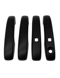 Set of 4 Matte Black Door Handle Trims for Ford Ranger T9...