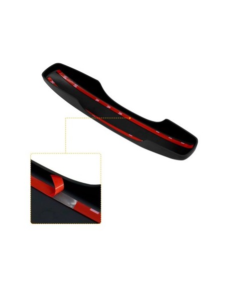 Set of 4 Matte Black Door Handle Trims for Ford Ranger T9 2022-present
