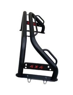 Matt fekete rollbar Ford Ranger T8 2019 - 2022 3"/76mm