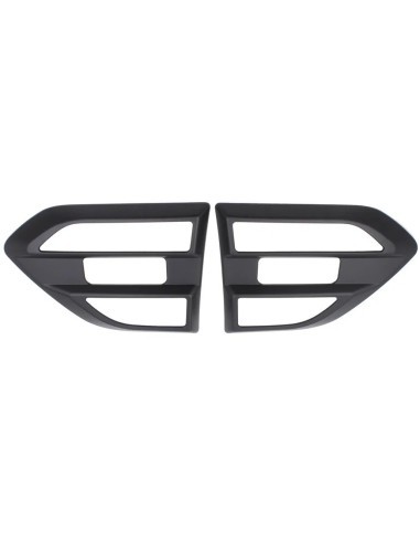 Set 2 Ornamente aripa negru mat Ford Ranger T7,...