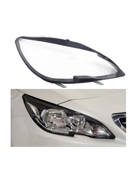 Right Headlight Glass for Peugeot 408 (2014 - 2017)