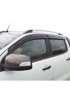Set of 4 Window Deflectors for Ford Ranger T6, T7, T8... 2