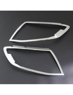 Ornamente cromate faruri Ford Ranger T6 2012, 2013, 2014,...