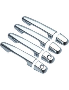 Chrome handle set for Fiat Fullback 2016, 2017, 2018