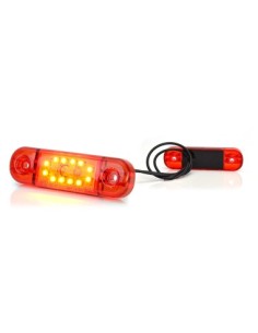 LED Marker Light 715 W97.3 12V-24V Red Was 2