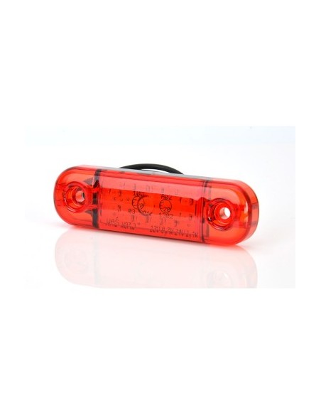 LED Marker Light 715 W97.3 12V-24V Red Was