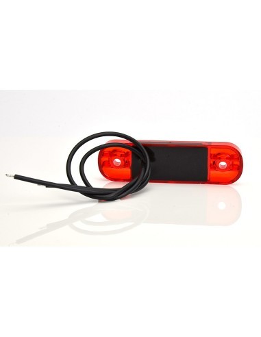 LED Marker Light 715 W97.3 12V-24V Red Was