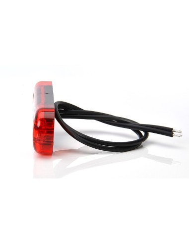LED Marker Light 715 W97.3 12V-24V Red Was