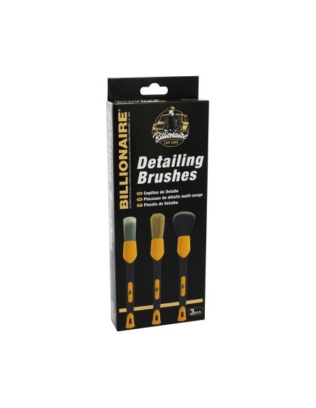 Set of 3 Billionaire Detailing Brushes