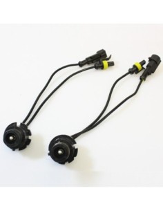 Set of 2 adapter cables from D2S to H7