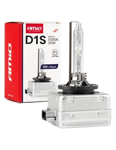 Xenon Autó Izzó Basic D1S +150% 5500k 35W Amio