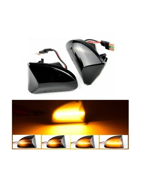 Set 2 Dynamic LED Wing Indicators Smart Fortwo W451
